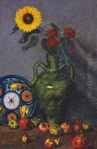 Granadas Y Girasol by Nicolas Raurich Y Petre