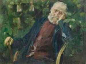 Portrat Eines Alteren Herrn by Otto Rauth