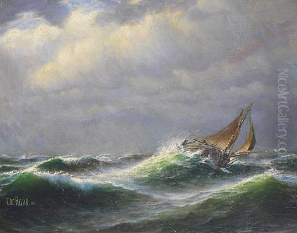 Segelboot Aufsturmischer See - view 1