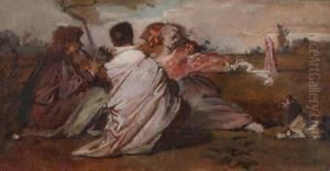 Les Musiciens by Edouard John E. Ravel