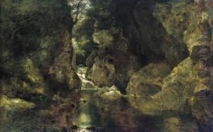 The Kingfisher's Haunt by John Samuel Raven