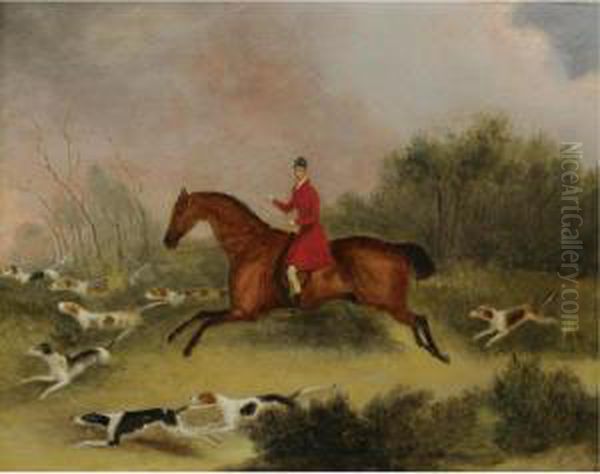 Henry Oldacre With Mr. Sebright's Hounds - view 1