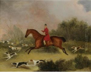 Henry Oldacre With Mr. Sebright's Hounds by Samuel Raven