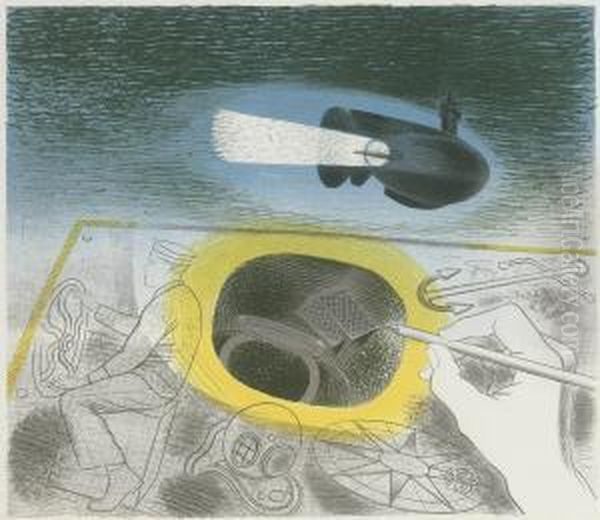 Introductory Lithograph From Submarines - view 1