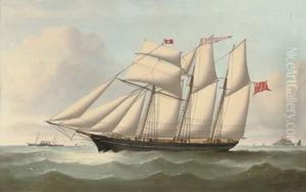 The Three-masted Topsail Schooner - view 1
