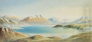 Bay On Lake Tekapo by William Henry Raworth