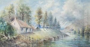 On The Leith by William Henry Raworth