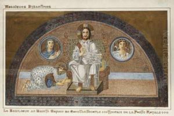 Basilique De Sainte Sophie De Constantinople - Tympan De La Porte Royale - view 1