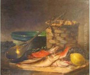 Nature Morte Aux Poissons