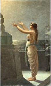 Une Pretresse D'isis by Auguste Raynaud