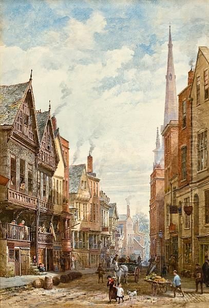 A View Of The High Cross, Chester - view 1
