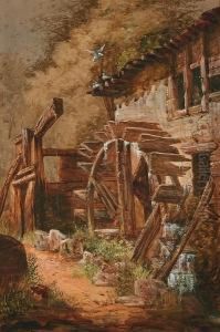 Watermill by Samuel A. Rayner