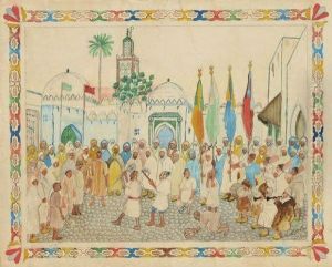 Adeptes De La Confrerie Des
Hmadcha, Tanger by Mohamed Ben Ali Rbati