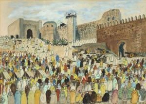 Marche Au Pied Des Oudayas