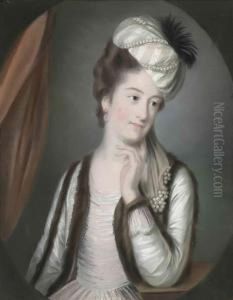 Portrait Of Anne Speke , Wife Of Frederick North, 2ndearl Of Guildford , Portrait Of Anne Speke , Wife Of Frederick North, 2ndearl Of Guildford ,