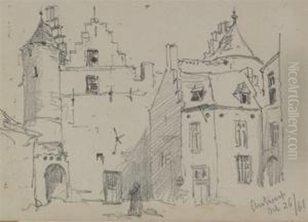Views Of Antwerp, And Another View Of Ghent - view 1