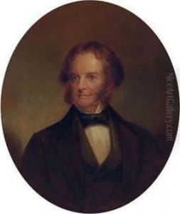Portrait Of Henry Wadsworth Longfellow by Thomas Buchanan Read