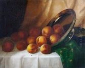 Still Life With Peaches by Morston Constantine Ream