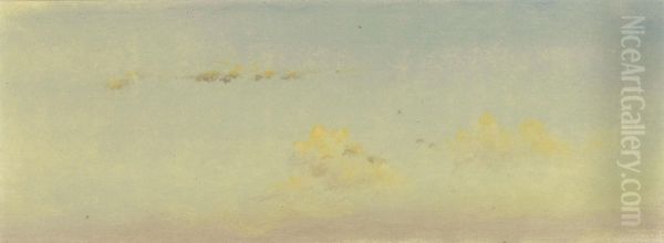 Silver Green Cloud Study - view 1