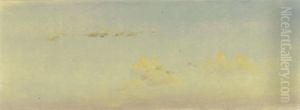 Silver Green Cloud Study by Charles Franklin Reaugh