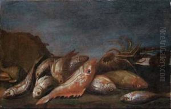 Natura Morta Con Pesci - view 1