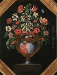 Vaso Di Fiori by Giacomo Recco