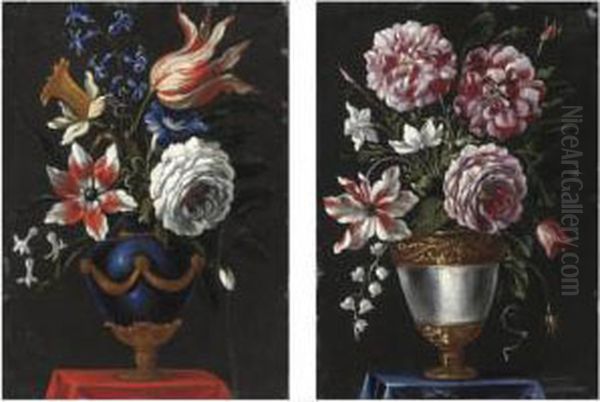 Nature Morte Con Vasi Di Fiori - view 1