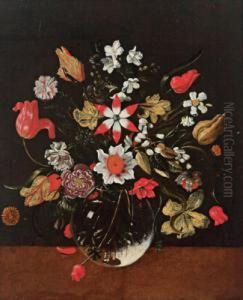 Ito Natura Morta Con Fiori by Giacomo Recco