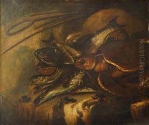 Par De Bodegones De Peces by Nicola Maria Recco