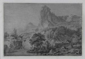 Der Steile Felsen / Der Mann Auf Der Holzernen Brucke