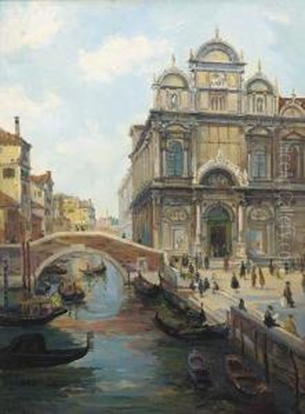 A Venetian Church - view 1
