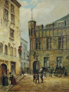 Der Gurzenich In Koln. by Heinrich Recker