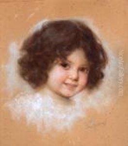 Testa Di Ragazza by Theodor Recknagel