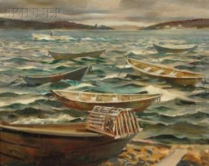Lobster Dories/a Cohasset View