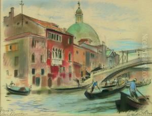 Venezia San Simeone by Alfred Reder