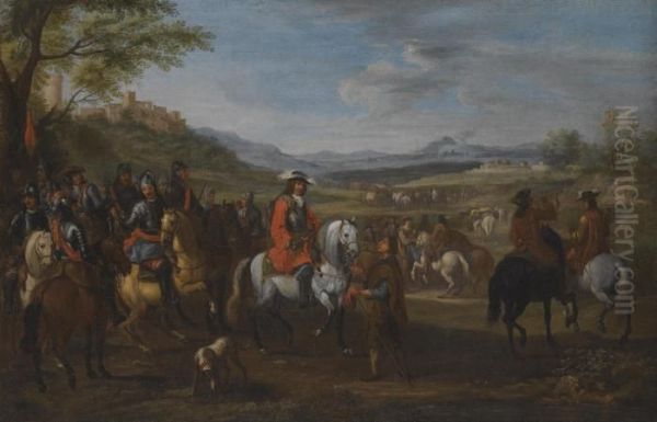 Riders In A Landscape - view 1