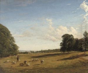 A Shepherd Watching His Flock by Richard Redgrave