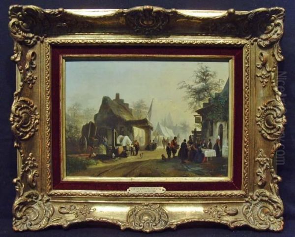 Strasenszene Mit Gasthaus - view 1
