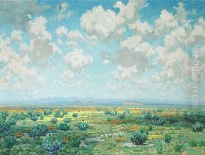 High Desert In Bloom by Granville Redmond