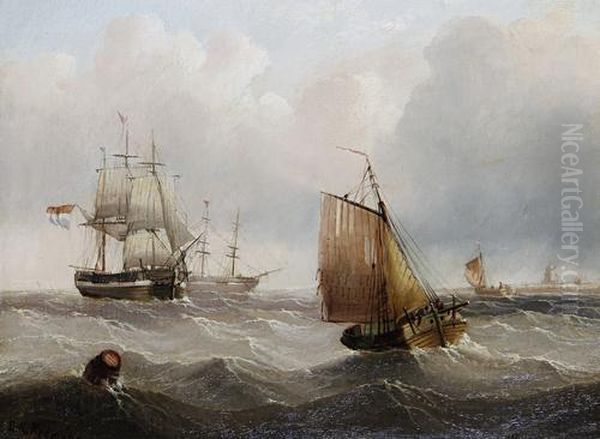 Marine Scenes, A Pair - view 1