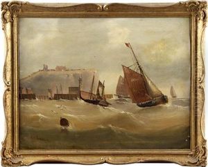 Shipping Off Scarborough by Edward King Redmore