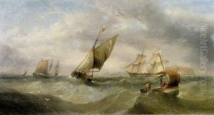 Shipping Off The Yorkshire Coast