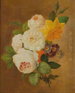 Brassee De Fleurs by Pierre-Joseph Redoute