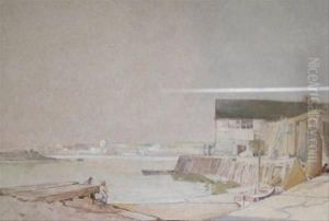 A Sussex Harbour by William Josiah Redworth