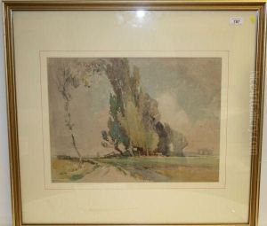Trees In Landscape by William Josiah Redworth