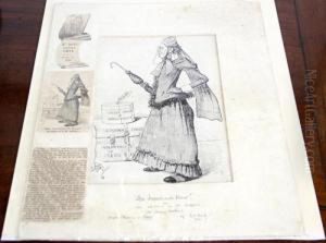 'the Importunate Widow' (an Original Drawing For Punch) by Edward Tennyson Reed