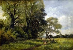 Castle Donington Meadows, Leicestershire by William Reed