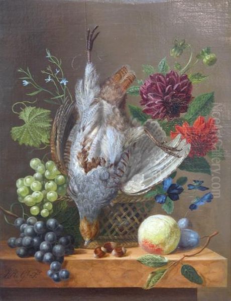 Stilleven Met Wild En Fruit - Nature Morte Au Gibier Et Auxfruits - view 1