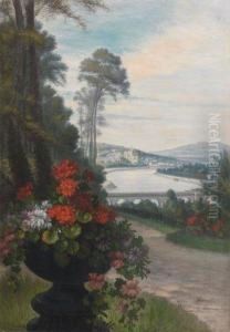 Vue Du Parc De St Cloud by Ludovic Regnier
