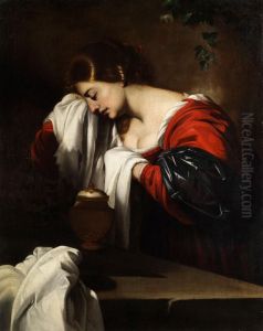 Die Trauer Der Heiligen Maria Magdalena by Niccolo Renieri (see Regnier, Nicolas)